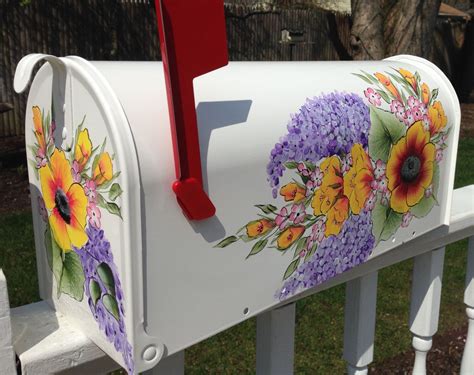 painting metal newspaper box|how to paint mailboxes.